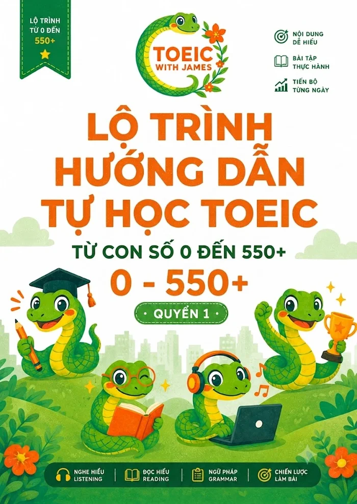 TỰ HỌC TOEIC 600+